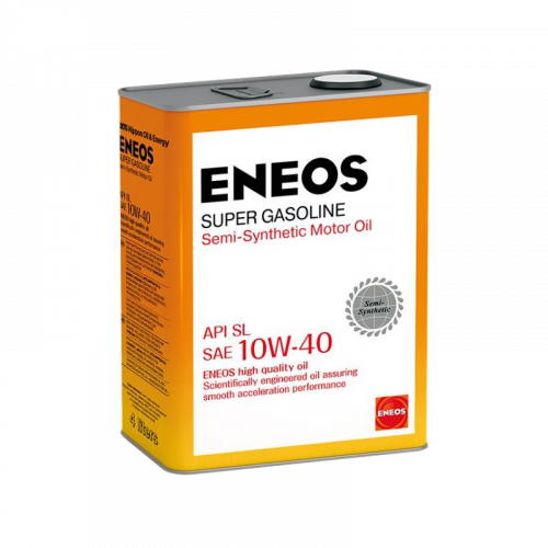 Масло моторное ENEOS SUPER GASOLINE 10W-40 SL в магазине Ойл Бар в Южно-Сахалинске