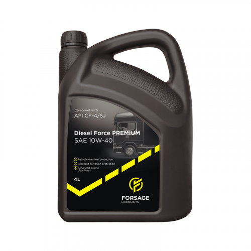 Масло моторное FORSAGE DIESEL FORCE PREMIUM 10W-40 CF-4/SJ в магазине Ойл Бар в Южно-Сахалинске