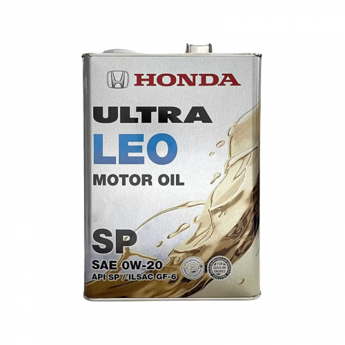 Масло моторное HONDA ULTRA MOTOR OIL LEO 0W-20 SP/GF-6A в магазине Ойл Бар в Южно-Сахалинске