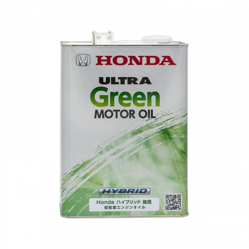 Масло моторное HONDA ULTRA MOTOR OIL GREEN HYBRID 0W-10 в магазине Ойл Бар в Южно-Сахалинске