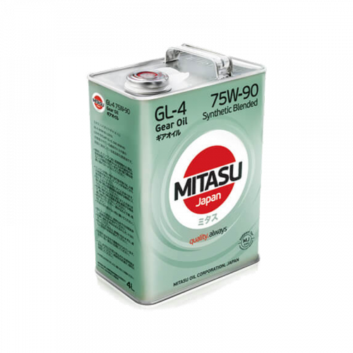 Масло трансмиссионное MITASU GEAR OIL 75W-90 GL-4 в магазине Ойл Бар в Южно-Сахалинске