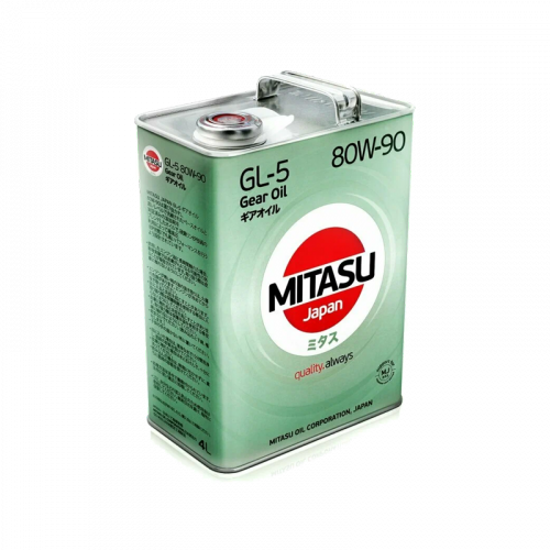 Масло трансмиссионное MITASU GEAR OIL 80W-90 GL-5 в магазине Ойл Бар в Южно-Сахалинске