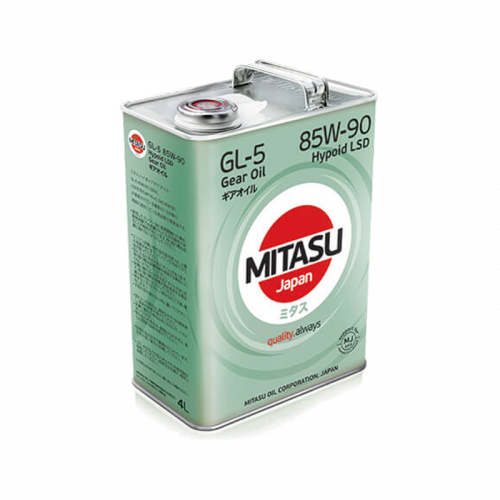 Масло трансмиссионное MITASU GEAR OIL 85W-90 GL-5 LSD в магазине Ойл Бар в Южно-Сахалинске