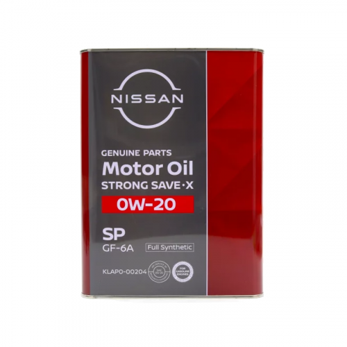 Масло моторное NISSAN MOTOR OIL 0W-20 SP/GF-6A в магазине Ойл Бар в Южно-Сахалинске