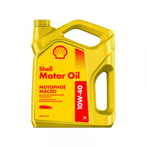 Масло моторное SHELL MOTOR OIL 10W-40 SL/CF в магазине Ойл Бар в Южно-Сахалинске