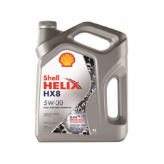 SHELL HELIX HX-8 в магазине Ойл Бар в Южно-Сахалинске