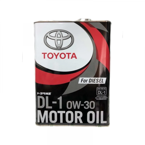 Масло моторное TOYOTA MOTOR OIL DIESEL 0W-30 DL-1 в магазине Ойл Бар в Южно-Сахалинске